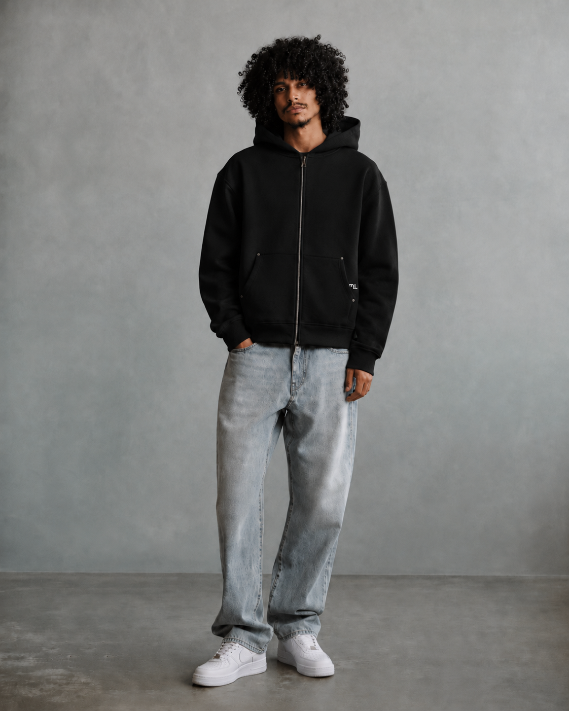 Black 2.Zipup – TwoDot