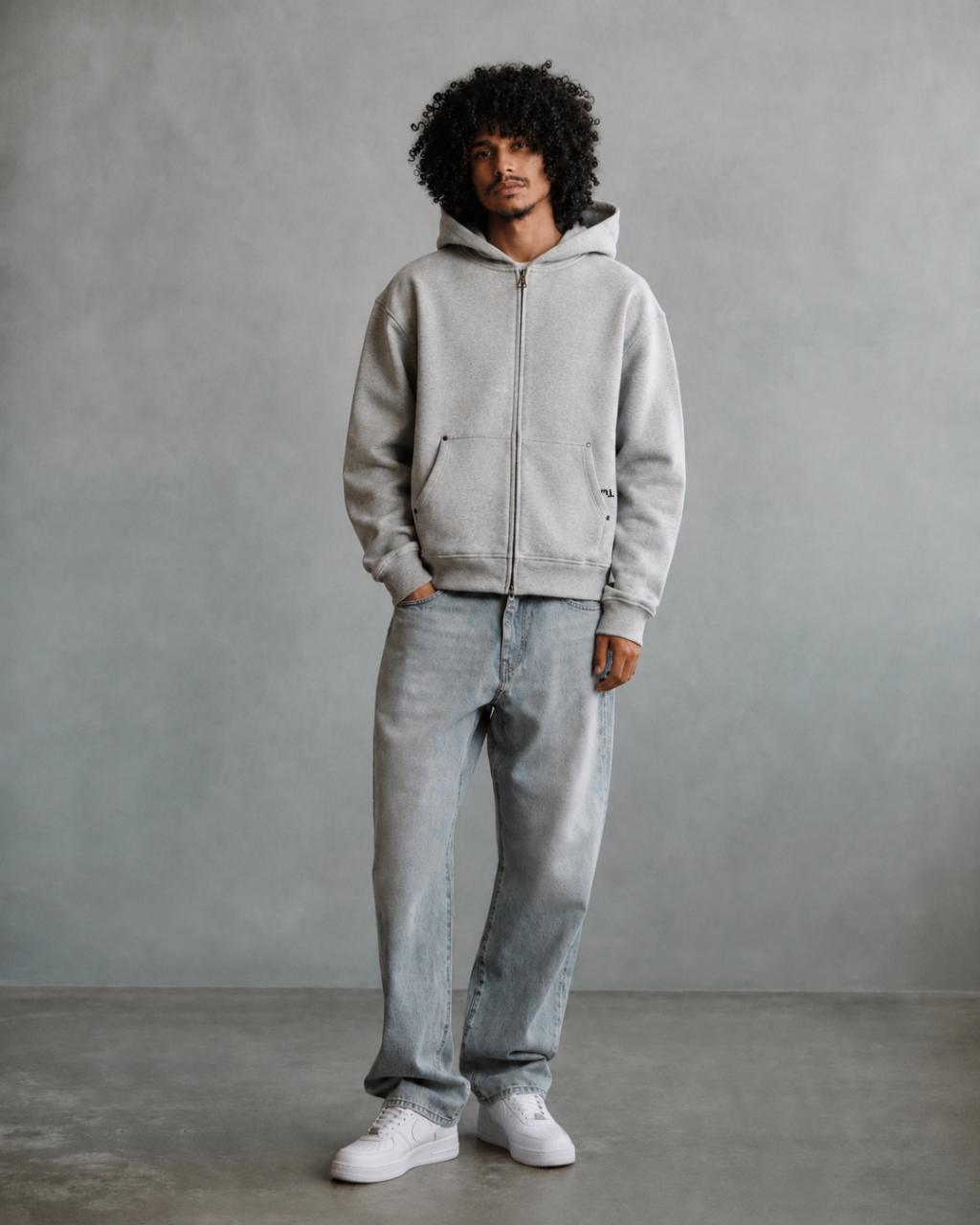 Grey 2.Zipup